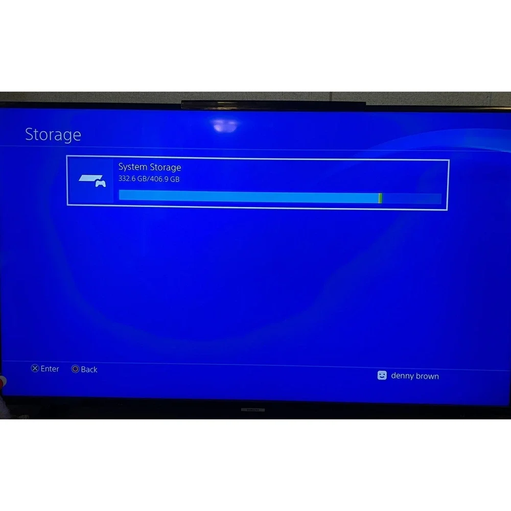 PS4‎ PlayStation 4 Console (CUH-1115A) 500GB W/Power Cable & HDMI NO Controller